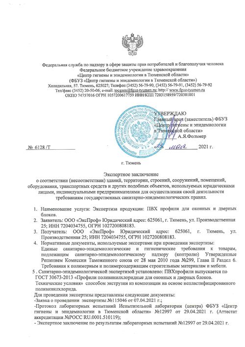 Экспертное заключение Таможенный Союз